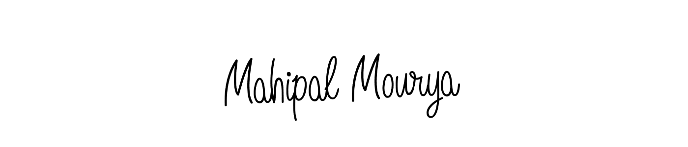 It looks lik you need a new signature style for name Mahipal Mourya. Design unique handwritten (Angelique-Rose-font-FFP) signature with our free signature maker in just a few clicks. Mahipal Mourya signature style 5 images and pictures png