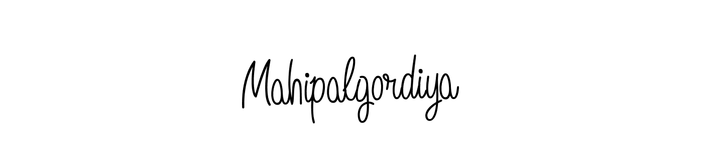Mahipalgordiya stylish signature style. Best Handwritten Sign (Angelique-Rose-font-FFP) for my name. Handwritten Signature Collection Ideas for my name Mahipalgordiya. Mahipalgordiya signature style 5 images and pictures png