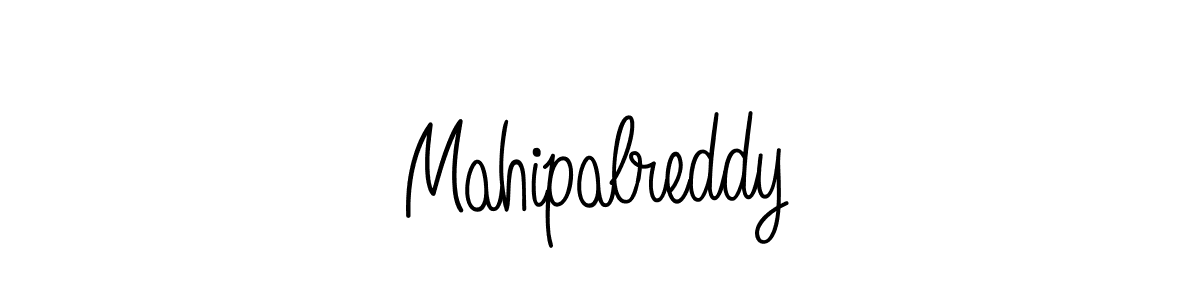 Design your own signature with our free online signature maker. With this signature software, you can create a handwritten (Angelique-Rose-font-FFP) signature for name Mahipalreddy. Mahipalreddy signature style 5 images and pictures png