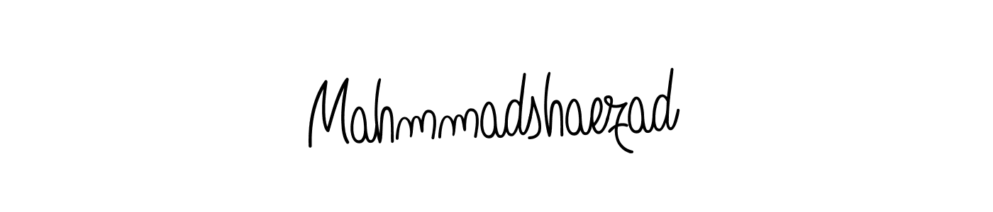 Also we have Mahmmadshaezad name is the best signature style. Create professional handwritten signature collection using Angelique-Rose-font-FFP autograph style. Mahmmadshaezad signature style 5 images and pictures png