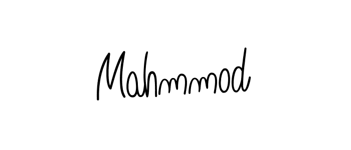 You should practise on your own different ways (Angelique-Rose-font-FFP) to write your name (Mahmmod) in signature. don't let someone else do it for you. Mahmmod signature style 5 images and pictures png