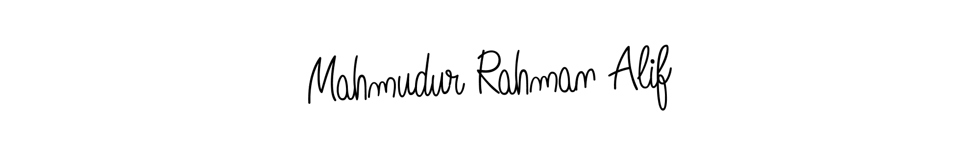 Design your own signature with our free online signature maker. With this signature software, you can create a handwritten (Angelique-Rose-font-FFP) signature for name Mahmudur Rahman Alif. Mahmudur Rahman Alif signature style 5 images and pictures png