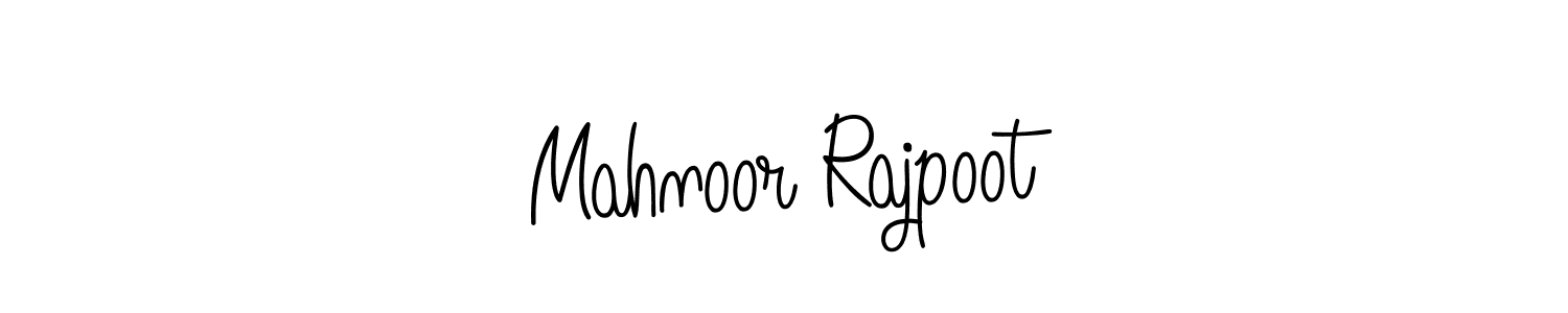 Create a beautiful signature design for name Mahnoor Rajpoot. With this signature (Angelique-Rose-font-FFP) fonts, you can make a handwritten signature for free. Mahnoor Rajpoot signature style 5 images and pictures png