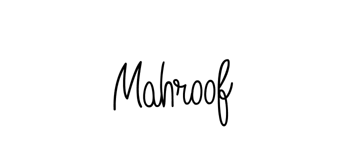 How to make Mahroof signature? Angelique-Rose-font-FFP is a professional autograph style. Create handwritten signature for Mahroof name. Mahroof signature style 5 images and pictures png