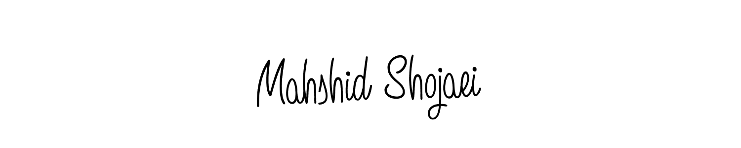 How to Draw Mahshid Shojaei signature style? Angelique-Rose-font-FFP is a latest design signature styles for name Mahshid Shojaei. Mahshid Shojaei signature style 5 images and pictures png