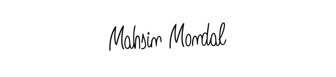 Mahsin Mondal stylish signature style. Best Handwritten Sign (Angelique-Rose-font-FFP) for my name. Handwritten Signature Collection Ideas for my name Mahsin Mondal. Mahsin Mondal signature style 5 images and pictures png