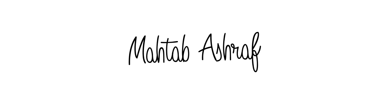 Create a beautiful signature design for name Mahtab Ashraf. With this signature (Angelique-Rose-font-FFP) fonts, you can make a handwritten signature for free. Mahtab Ashraf signature style 5 images and pictures png