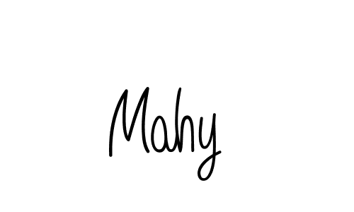 Create a beautiful signature design for name Mahy . With this signature (Angelique-Rose-font-FFP) fonts, you can make a handwritten signature for free. Mahy  signature style 5 images and pictures png