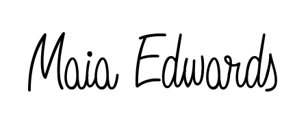 An effortless, minimalist signature concept for Maia Edwards using Angelique-Rose-font-FFP design. Clean lines that look great on any document. Maia Edwards signature style 5 images and pictures png