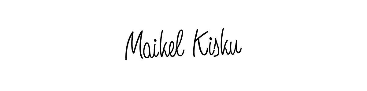 How to make Maikel Kisku signature? Angelique-Rose-font-FFP is a professional autograph style. Create handwritten signature for Maikel Kisku name. Maikel Kisku signature style 5 images and pictures png