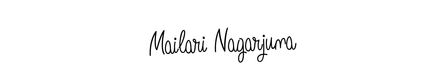It looks lik you need a new signature style for name Mailari Nagarjuna. Design unique handwritten (Angelique-Rose-font-FFP) signature with our free signature maker in just a few clicks. Mailari Nagarjuna signature style 5 images and pictures png