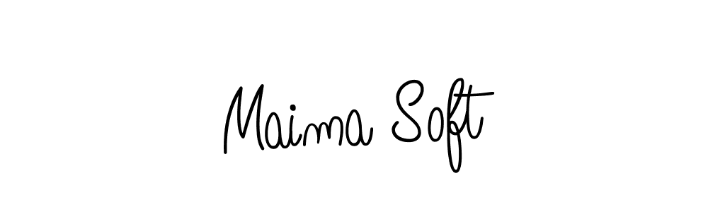 Also You can easily find your signature by using the search form. We will create Maima Soft name handwritten signature images for you free of cost using Angelique-Rose-font-FFP sign style. Maima Soft signature style 5 images and pictures png