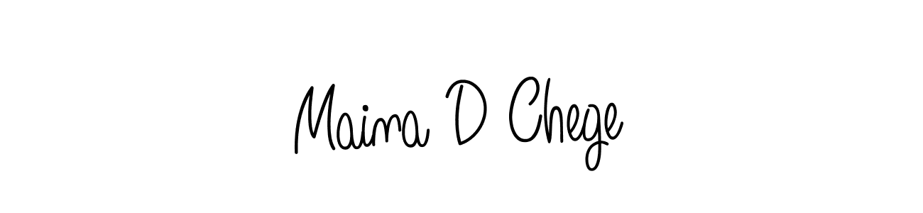 if you are searching for the best signature style for your name Maina D Chege. so please give up your signature search. here we have designed multiple signature styles  using Angelique-Rose-font-FFP. Maina D Chege signature style 5 images and pictures png