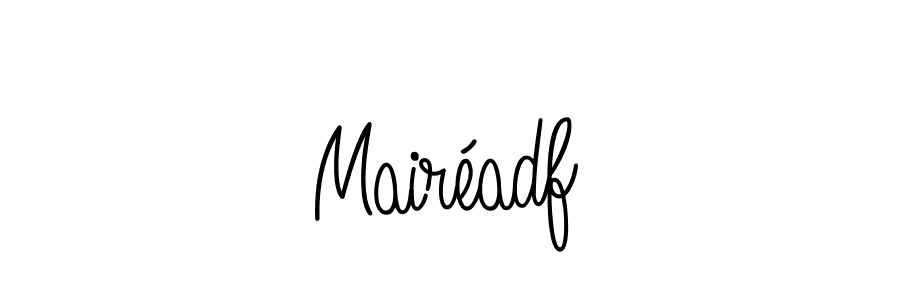 How to Draw Mairéadf signature style? Angelique-Rose-font-FFP is a latest design signature styles for name Mairéadf. Mairéadf signature style 5 images and pictures png