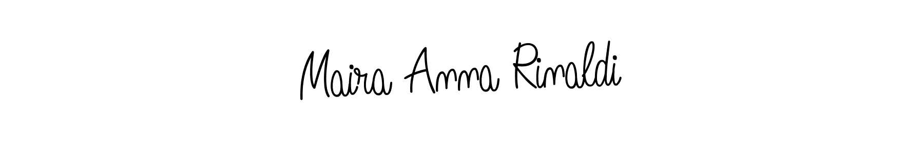 You can use this online signature creator to create a handwritten signature for the name Maira Anna Rinaldi. This is the best online autograph maker. Maira Anna Rinaldi signature style 5 images and pictures png