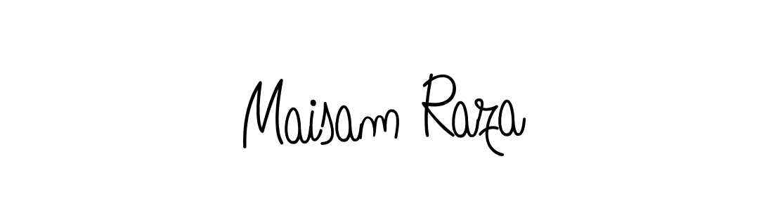 Also we have Maisam Raza name is the best signature style. Create professional handwritten signature collection using Angelique-Rose-font-FFP autograph style. Maisam Raza signature style 5 images and pictures png