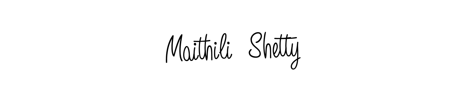 You can use this online signature creator to create a handwritten signature for the name Maithili  Shetty. This is the best online autograph maker. Maithili  Shetty signature style 5 images and pictures png