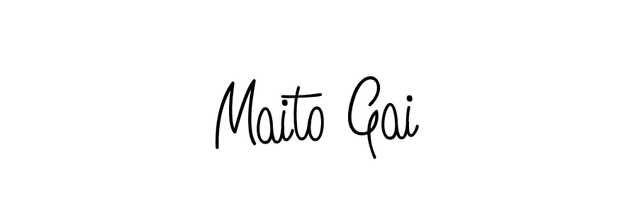 You can use this online signature creator to create a handwritten signature for the name Maito Gai. This is the best online autograph maker. Maito Gai signature style 5 images and pictures png