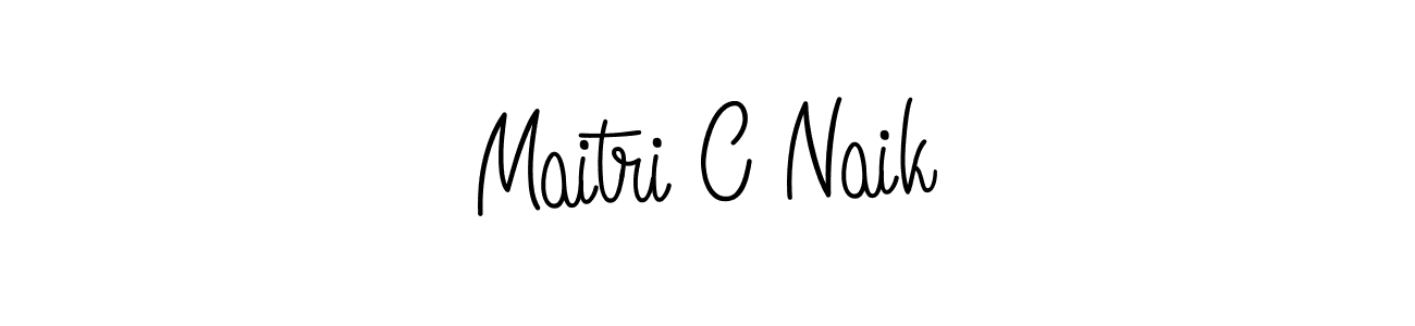 Angelique-Rose-font-FFP is a professional signature style that is perfect for those who want to add a touch of class to their signature. It is also a great choice for those who want to make their signature more unique. Get Maitri C Naik name to fancy signature for free. Maitri C Naik signature style 5 images and pictures png
