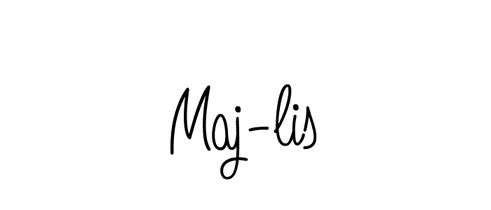 Here are the top 10 professional signature styles for the name Maj-lis. These are the best autograph styles you can use for your name. Maj-lis signature style 5 images and pictures png