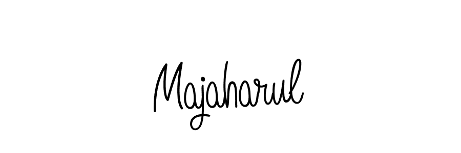 The best way (Angelique-Rose-font-FFP) to make a short signature is to pick only two or three words in your name. The name Majaharul include a total of six letters. For converting this name. Majaharul signature style 5 images and pictures png