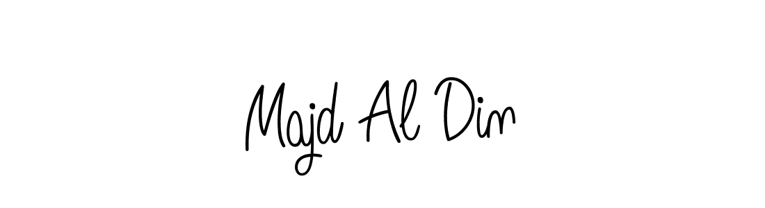 How to make Majd Al Din signature? Angelique-Rose-font-FFP is a professional autograph style. Create handwritten signature for Majd Al Din name. Majd Al Din signature style 5 images and pictures png