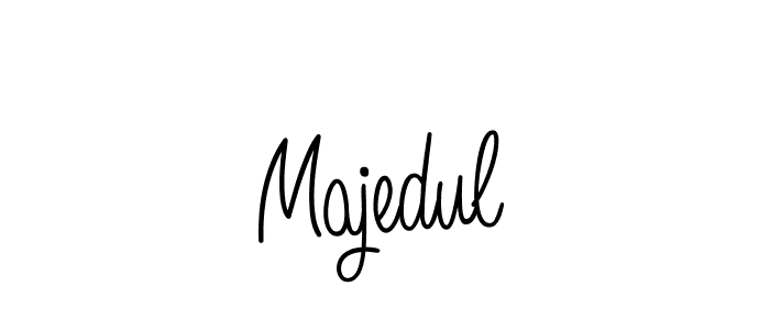 How to make Majedul name signature. Use Angelique-Rose-font-FFP style for creating short signs online. This is the latest handwritten sign. Majedul signature style 5 images and pictures png