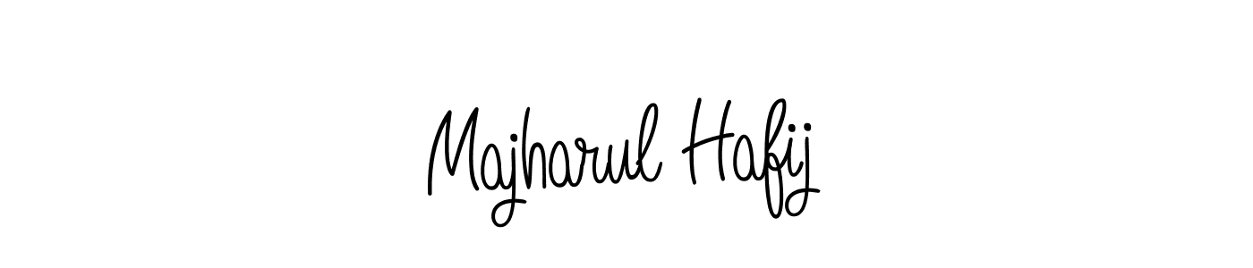 How to Draw Majharul Hafij signature style? Angelique-Rose-font-FFP is a latest design signature styles for name Majharul Hafij. Majharul Hafij signature style 5 images and pictures png