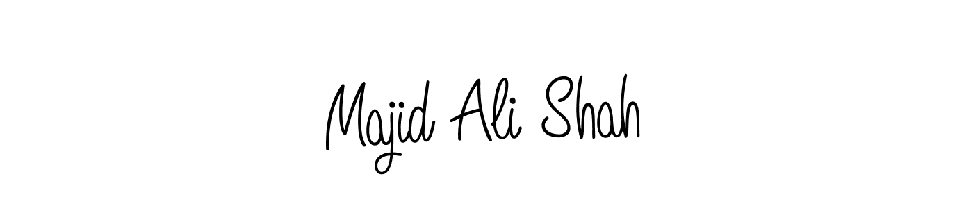 How to make Majid Ali Shah name signature. Use Angelique-Rose-font-FFP style for creating short signs online. This is the latest handwritten sign. Majid Ali Shah signature style 5 images and pictures png