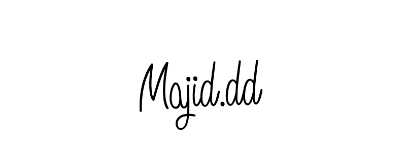 Design your own signature with our free online signature maker. With this signature software, you can create a handwritten (Angelique-Rose-font-FFP) signature for name Majid.dd. Majid.dd signature style 5 images and pictures png