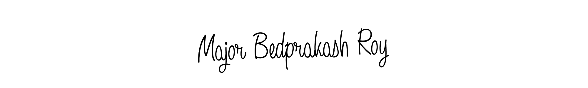 The best way (Angelique-Rose-font-FFP) to make a short signature is to pick only two or three words in your name. The name Major Bedprakash Roy include a total of six letters. For converting this name. Major Bedprakash Roy signature style 5 images and pictures png