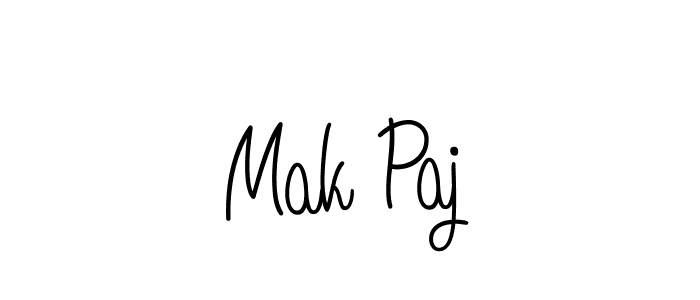 See photos of Mak Paj official signature by Spectra . Check more albums & portfolios. Read reviews & check more about Angelique-Rose-font-FFP font. Mak Paj signature style 5 images and pictures png