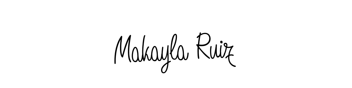 Here are the top 10 professional signature styles for the name Makayla Ruiz. These are the best autograph styles you can use for your name. Makayla Ruiz signature style 5 images and pictures png