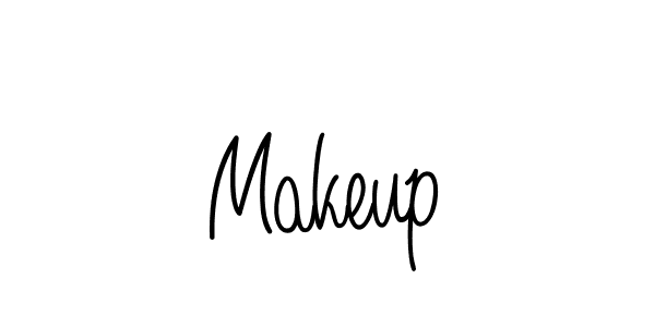 How to make Makeup signature? Angelique-Rose-font-FFP is a professional autograph style. Create handwritten signature for Makeup name. Makeup signature style 5 images and pictures png