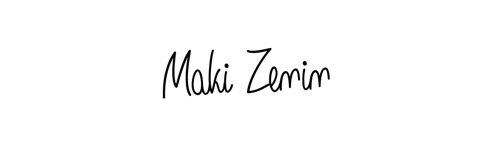 Make a beautiful signature design for name Maki Zenin. Use this online signature maker to create a handwritten signature for free. Maki Zenin signature style 5 images and pictures png