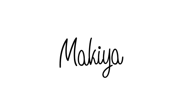 Best and Professional Signature Style for Makiya. Angelique-Rose-font-FFP Best Signature Style Collection. Makiya signature style 5 images and pictures png