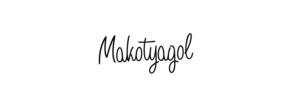 Create a beautiful signature design for name Makotyagol. With this signature (Angelique-Rose-font-FFP) fonts, you can make a handwritten signature for free. Makotyagol signature style 5 images and pictures png