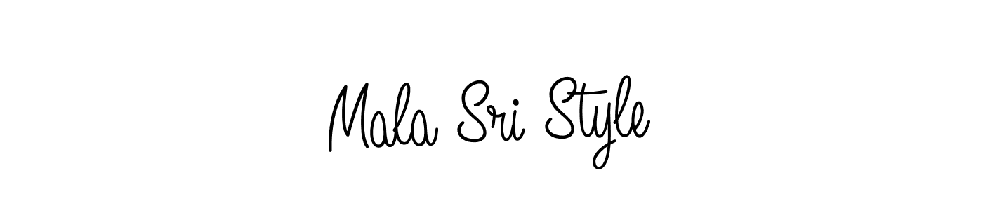 Make a beautiful signature design for name Mala Sri Style. Use this online signature maker to create a handwritten signature for free. Mala Sri Style signature style 5 images and pictures png