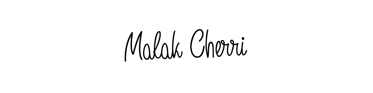 Create a beautiful signature design for name Malak Cherri. With this signature (Angelique-Rose-font-FFP) fonts, you can make a handwritten signature for free. Malak Cherri signature style 5 images and pictures png