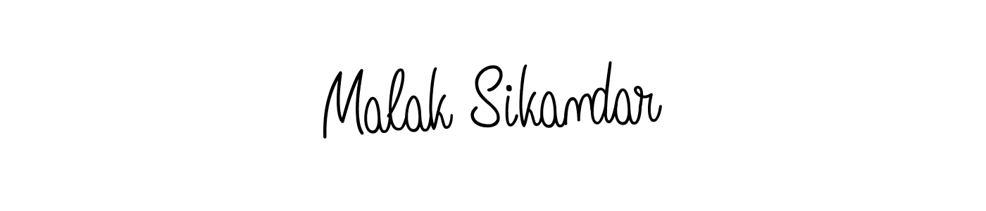 Create a beautiful signature design for name Malak Sikandar. With this signature (Angelique-Rose-font-FFP) fonts, you can make a handwritten signature for free. Malak Sikandar signature style 5 images and pictures png