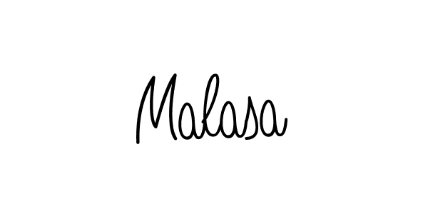 Create a beautiful signature design for name Malasa. With this signature (Angelique-Rose-font-FFP) fonts, you can make a handwritten signature for free. Malasa signature style 5 images and pictures png