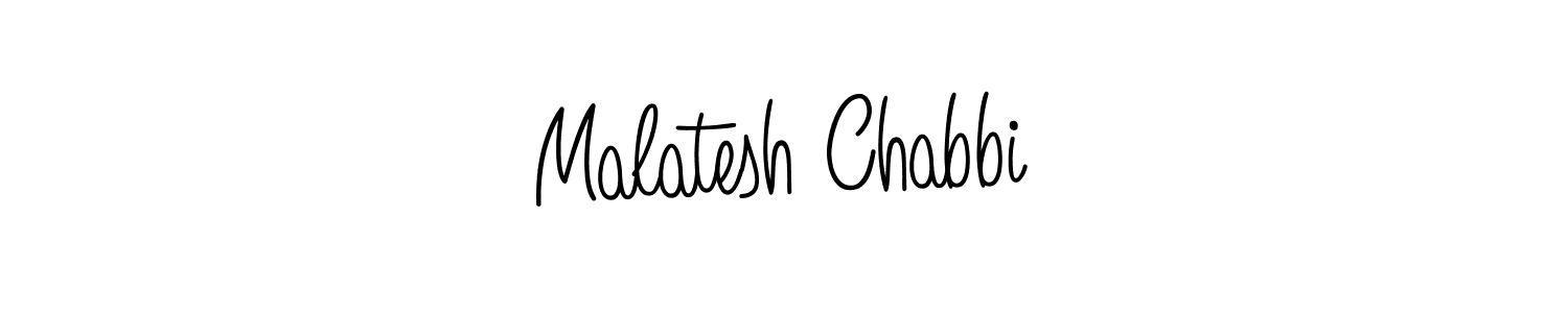 Also we have Malatesh Chabbi name is the best signature style. Create professional handwritten signature collection using Angelique-Rose-font-FFP autograph style. Malatesh Chabbi signature style 5 images and pictures png