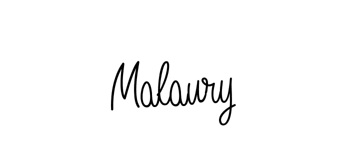 Design your own signature with our free online signature maker. With this signature software, you can create a handwritten (Angelique-Rose-font-FFP) signature for name Malaury. Malaury signature style 5 images and pictures png