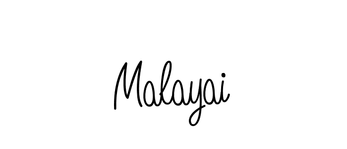 How to Draw Malayai signature style? Angelique-Rose-font-FFP is a latest design signature styles for name Malayai. Malayai signature style 5 images and pictures png