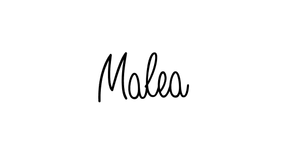 How to make Malea  name signature. Use Angelique-Rose-font-FFP style for creating short signs online. This is the latest handwritten sign. Malea  signature style 5 images and pictures png