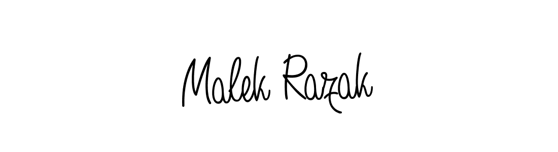 How to Draw Malek Razak signature style? Angelique-Rose-font-FFP is a latest design signature styles for name Malek Razak. Malek Razak signature style 5 images and pictures png