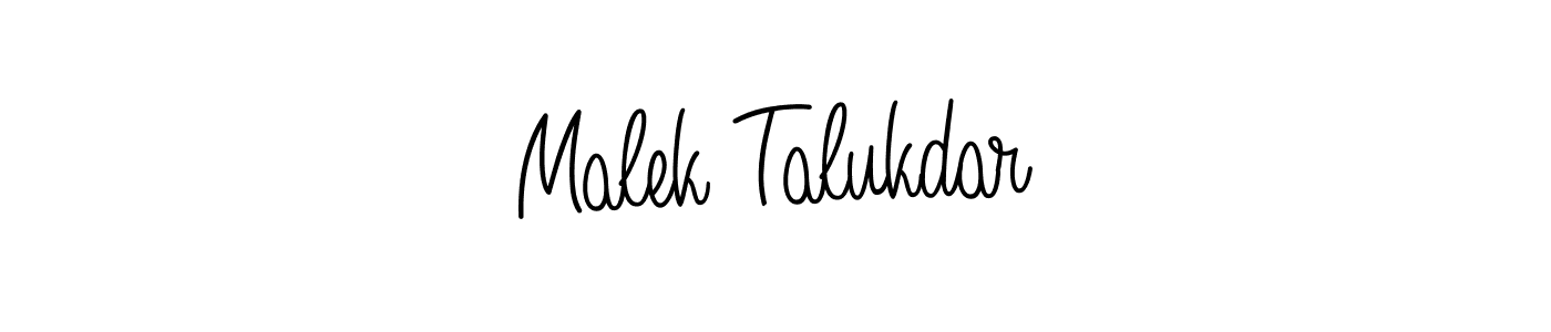 Make a short Malek Talukdar signature style. Manage your documents anywhere anytime using Angelique-Rose-font-FFP. Create and add eSignatures, submit forms, share and send files easily. Malek Talukdar signature style 5 images and pictures png