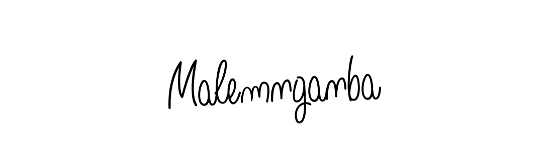 Make a beautiful signature design for name Malemnganba. Use this online signature maker to create a handwritten signature for free. Malemnganba signature style 5 images and pictures png