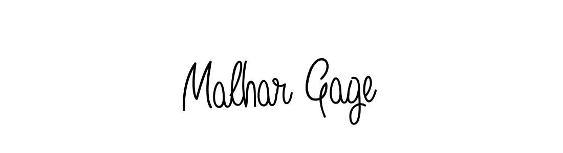 It looks lik you need a new signature style for name Malhar Gage. Design unique handwritten (Angelique-Rose-font-FFP) signature with our free signature maker in just a few clicks. Malhar Gage signature style 5 images and pictures png