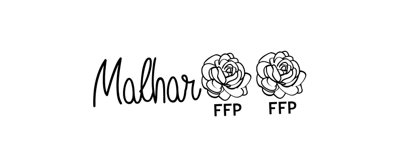 Also we have Malhar13 name is the best signature style. Create professional handwritten signature collection using Angelique-Rose-font-FFP autograph style. Malhar13 signature style 5 images and pictures png
